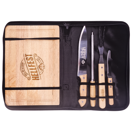 Set outils pour barbecue, sac jean - Ersho