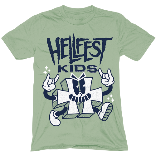 T-Shirt Enfant "Hellfest Kidz" sauge